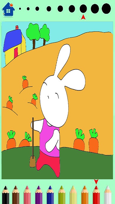 How to cancel & delete BunnyBunny-Rabit Toons Coloring Book from iphone & ipad 3