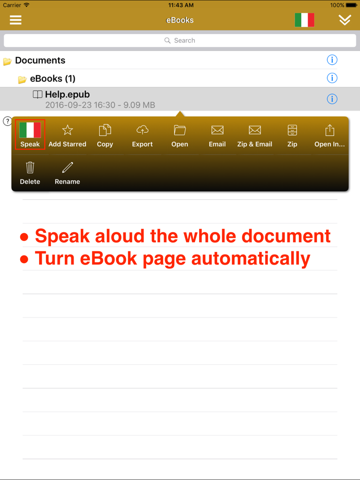SpeakItalian 2 FREE 6 Italian Text-to-Speech