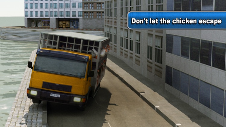 Chicken Transport Van Simulator - 4x4 loader game screenshot-3