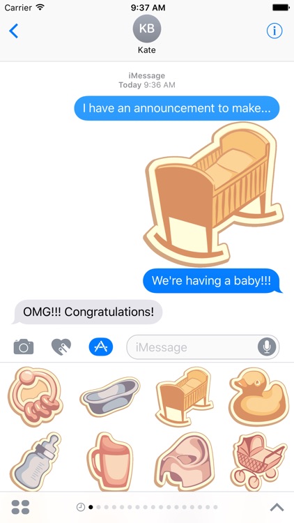Cute Baby Stickers!
