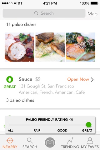 Paleo Digest - Discover Paleo Restaurants screenshot 2