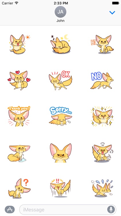 Golden Fox Sticker
