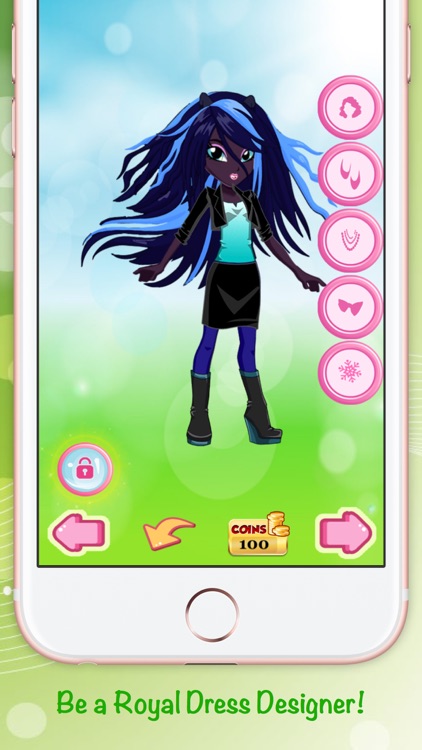 Chrysalis Dark Queen dress up Celeb Glamorous screenshot-3