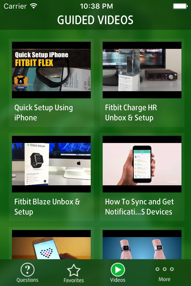 Guide for Fitbit app screenshot 2