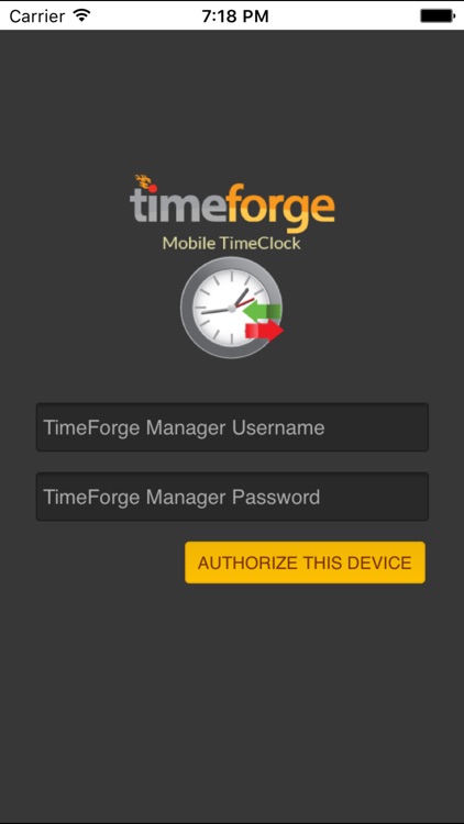 TimeForge Mobile TimeClock