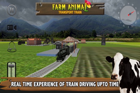 Farm Animal Transport Train - Transport animals 3d screenshot 4