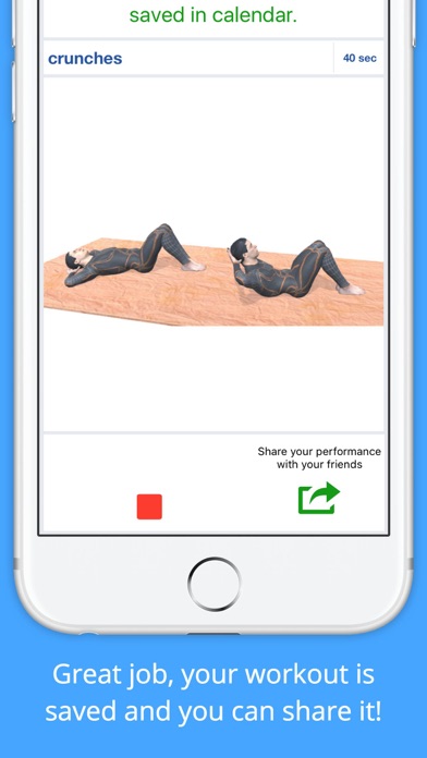 12 Min Snowboard Workout Challenge - Fit for slope screenshot 4