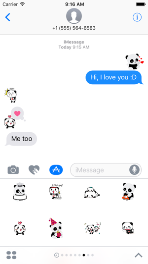 Panda Emoji - Sticker(圖3)-速報App