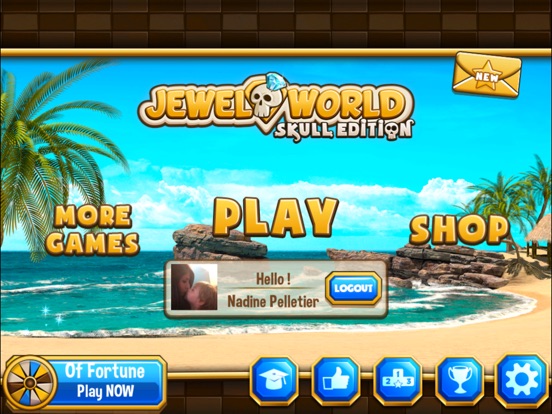 Скачать игру Jewel World Skull Edition