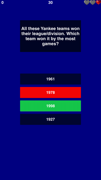 Trivia for New York Yankees - Free Baseball Quiz screenshot 4