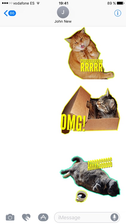 Let's Meow! - Cat Sticker Pack for Cat Lovers!