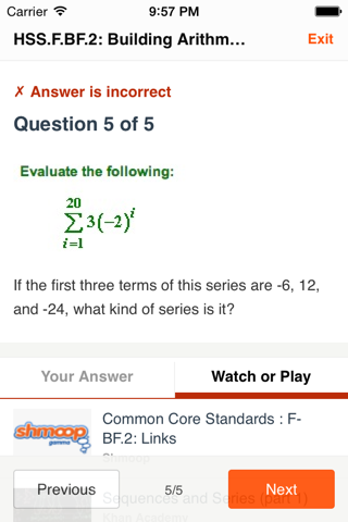 Common Core Quest - Math and ELA Quizzes screenshot 4