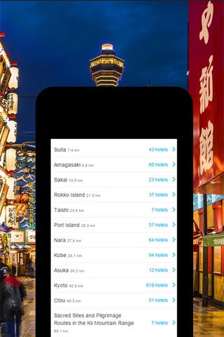 Osaka Japan Hotel Travel Booking Deals screenshot 3