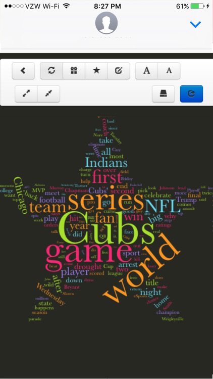 Word Cloud Sports