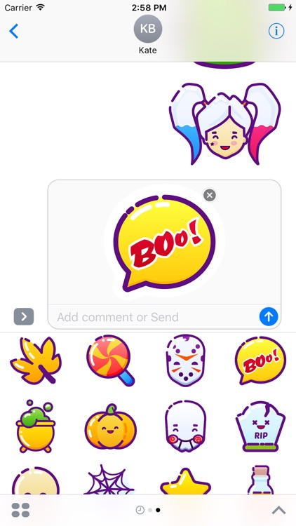 2016 Halloween Stickers