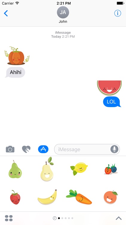 Happy Fruit - Fx Sticker