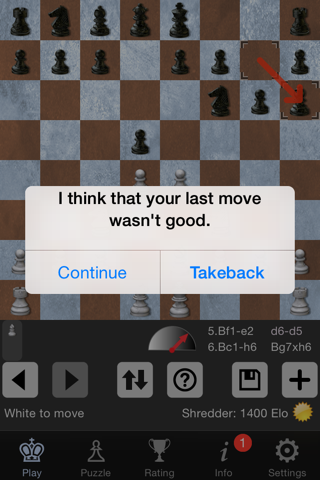 Shredder Chess (International) screenshot 3