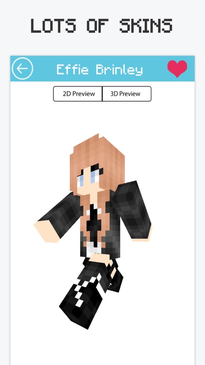 Girl Skin for Minecraft PE Free screenshot-3