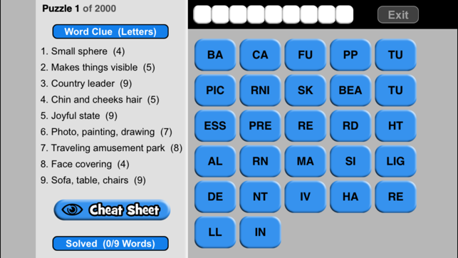 Word Game Puzzles