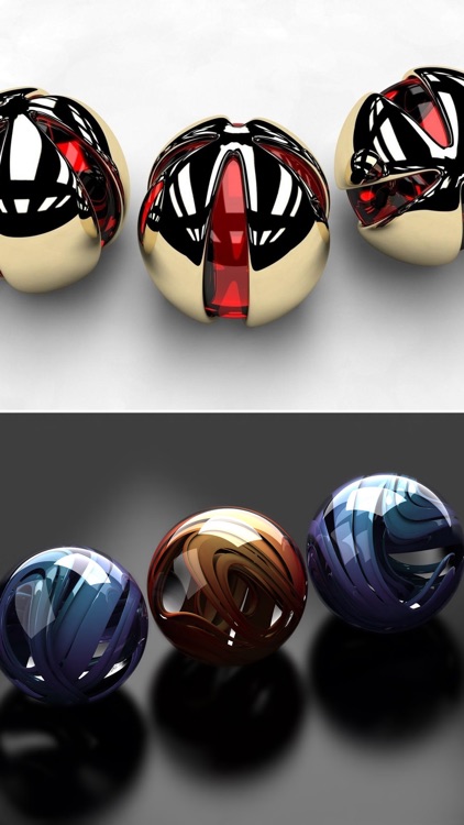 3D Abstract Ball Wallpapers - Best 3D Wallpapers screenshot-3