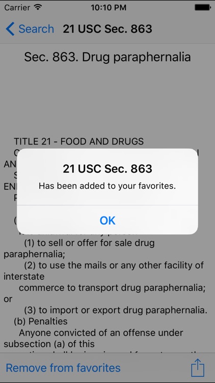 USLaw 21 USC - Federal Food/Drug Law screenshot-4