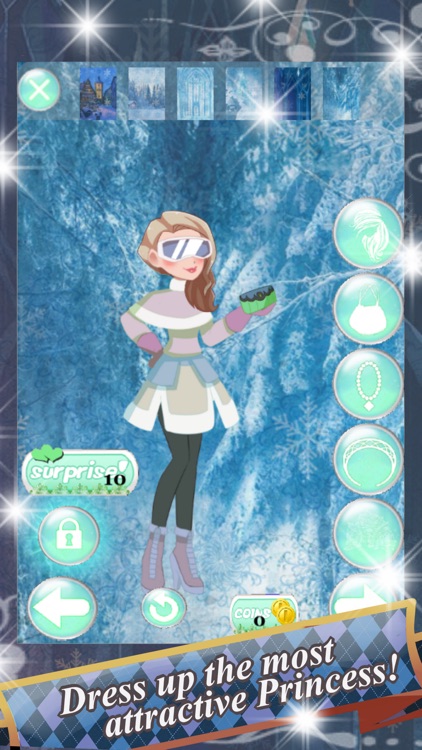 High Ice Princess & Snow Queen Ever After Dress Up screenshot-3