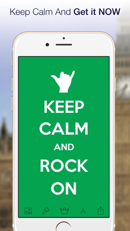 Keep Calm! Funny posters Creator Free screenshot-4