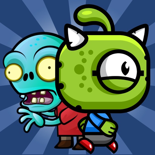 Aliens Run Zombies iOS App