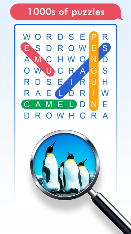 100 PICS Word Search - wordsearch puzzles game