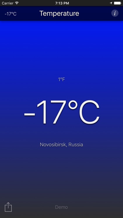 Temperature App