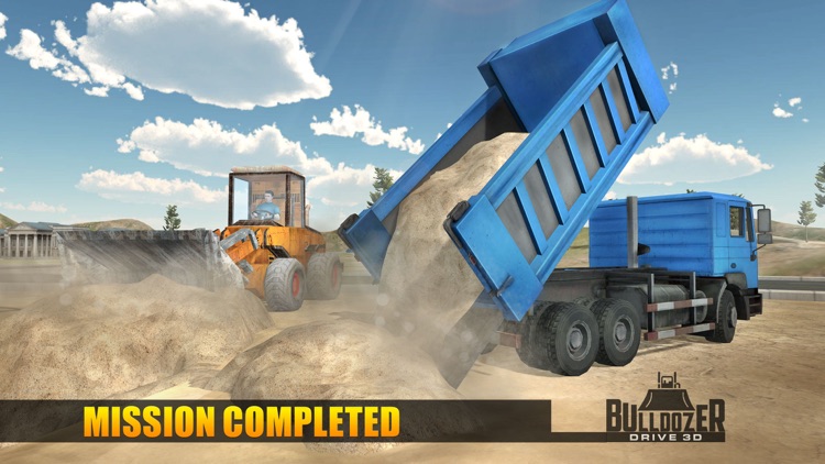 Bulldozer Drive 3D – In a Big Construction City screenshot-3