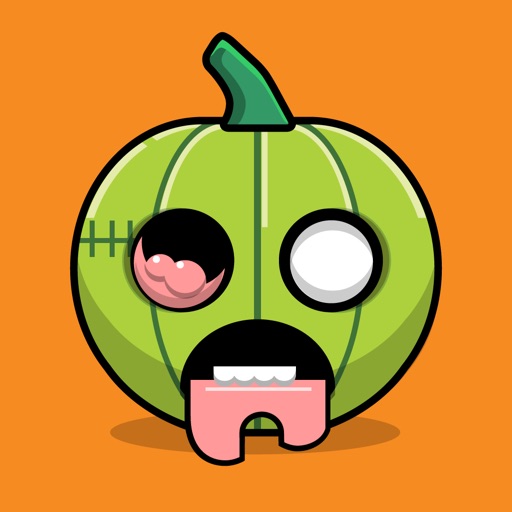 Pumpkin Patch Stickers - Halloween Emoji Meme