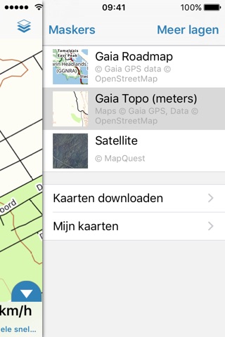 Gaia GPS Classic screenshot 2