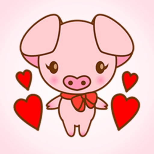 Cool Piggy Stickers! icon