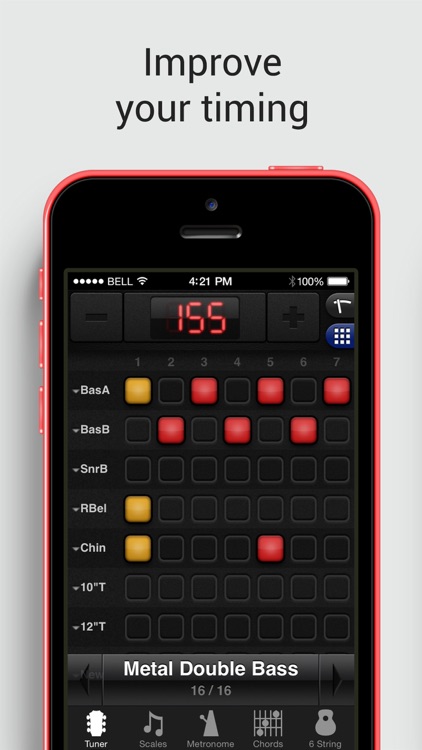 GuitarToolkit - tuner, metronome, chords & scales screenshot-3