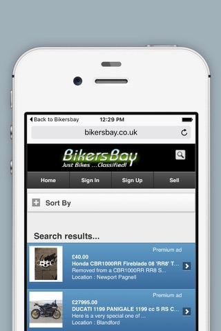 Bikersbay screenshot 4
