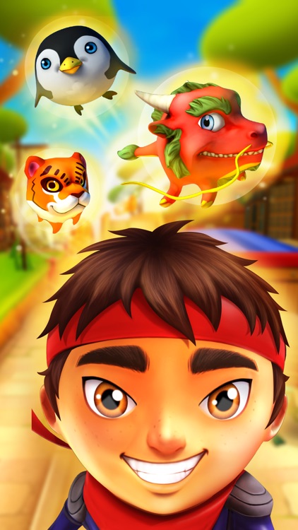 Ninja Kid Run VR: Runner & Racing Games For Free screenshot-3