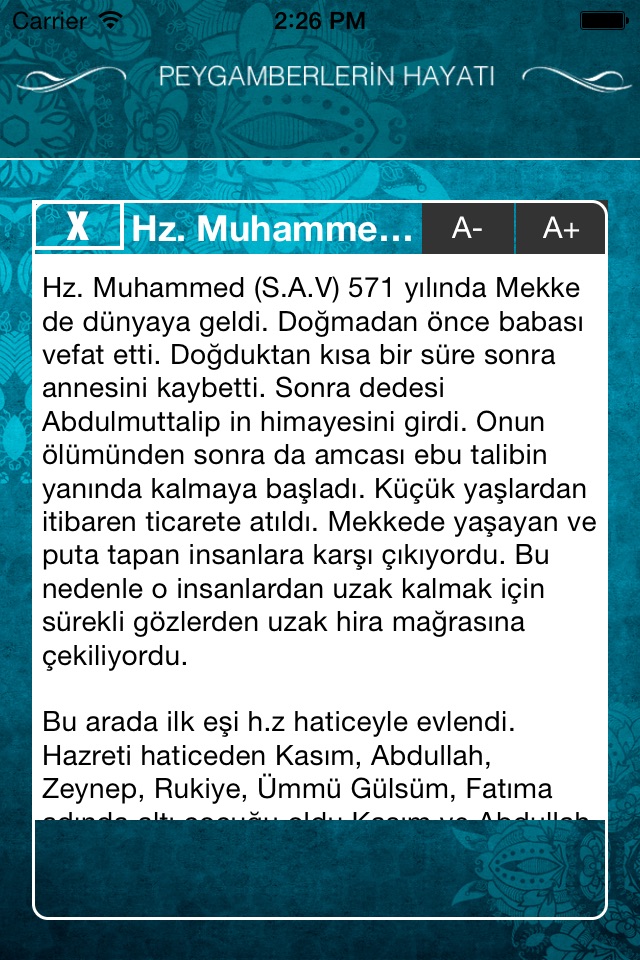 Peygamberlerin Hayati screenshot 2