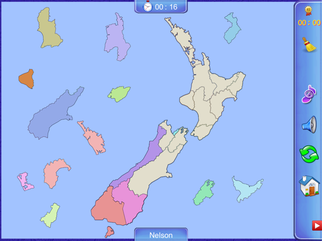 New Zealand Puzzle Map(圖2)-速報App