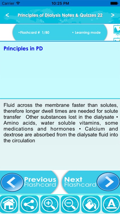 Principles Of Dialysis Exam Prep- Notes & Quizzes