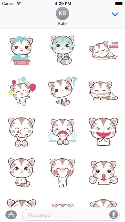 Cat Cute - Animated Sticker