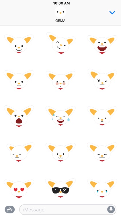 GEMA Stickers: Face animation