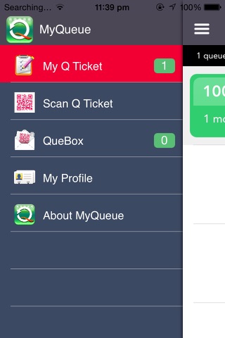MyQueue App screenshot 2