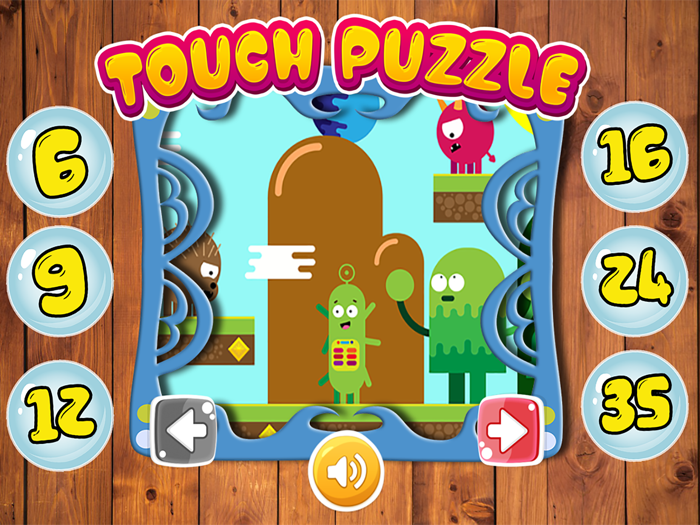 Touch Puzzle for kids - jigsaw images is Puzzle