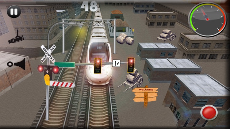 Bullet Train Subway Journey-Rail Driver at Station screenshot-3