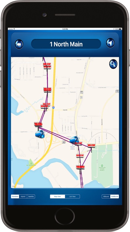 Jacksonville Transportation USA Where is Bus