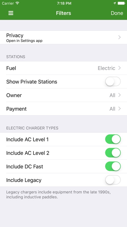 Alternative Fueling Station Locator