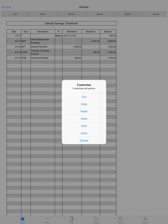 Savings Check Bookのおすすめ画像5