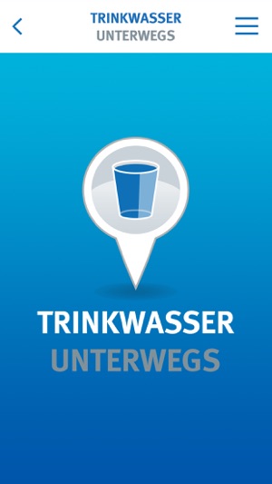 Trinkwasser unterwegs