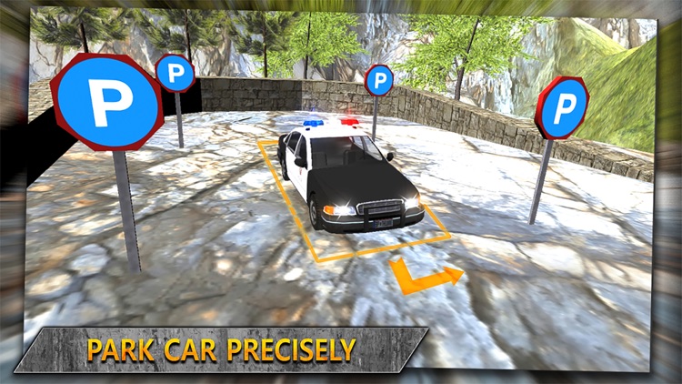 4x4 Offroad Police Car Parking Chase  3D Simulator screenshot-4